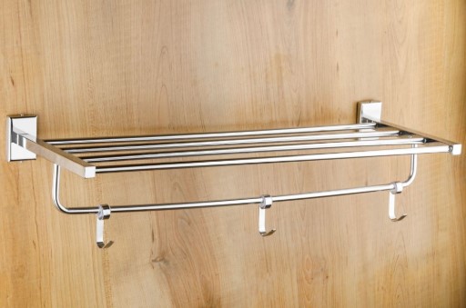 Prestige PC-301 Towel Rack Bathroom Accessory for Home, Hotel and Apartment Washrooms, Elegant and Practical Utility Rack for Organized Everyday Use, Storage, Decor and Value